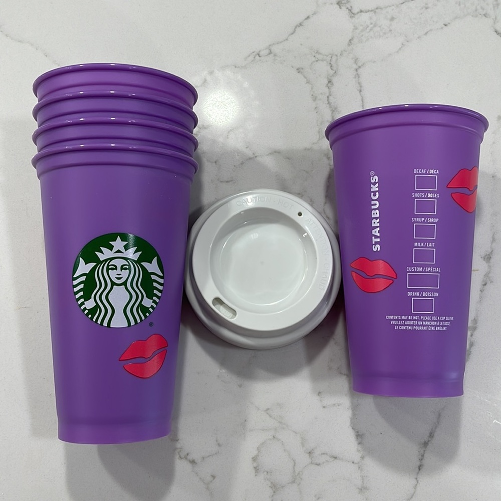 Starbucks Cold Hot Cups Valentine’s Edition
